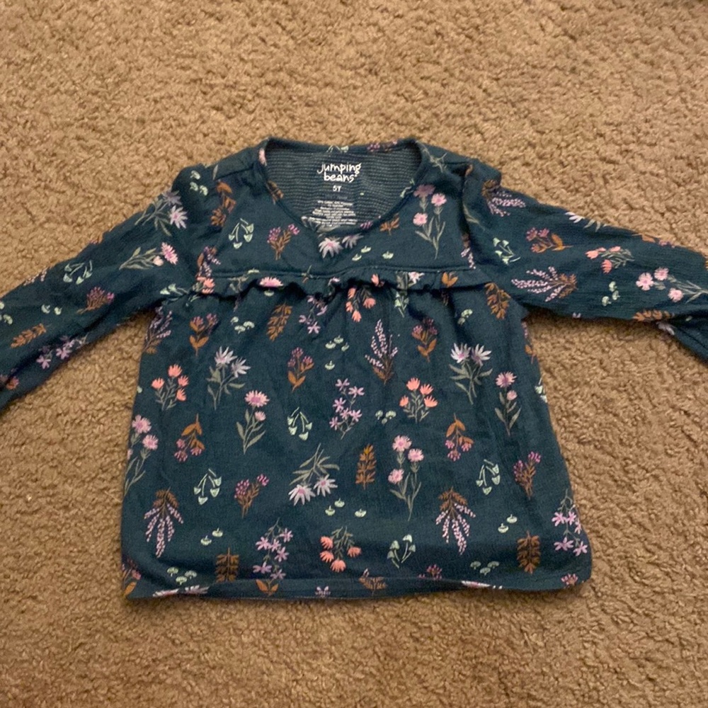 Toddler girl long sleeve shirt